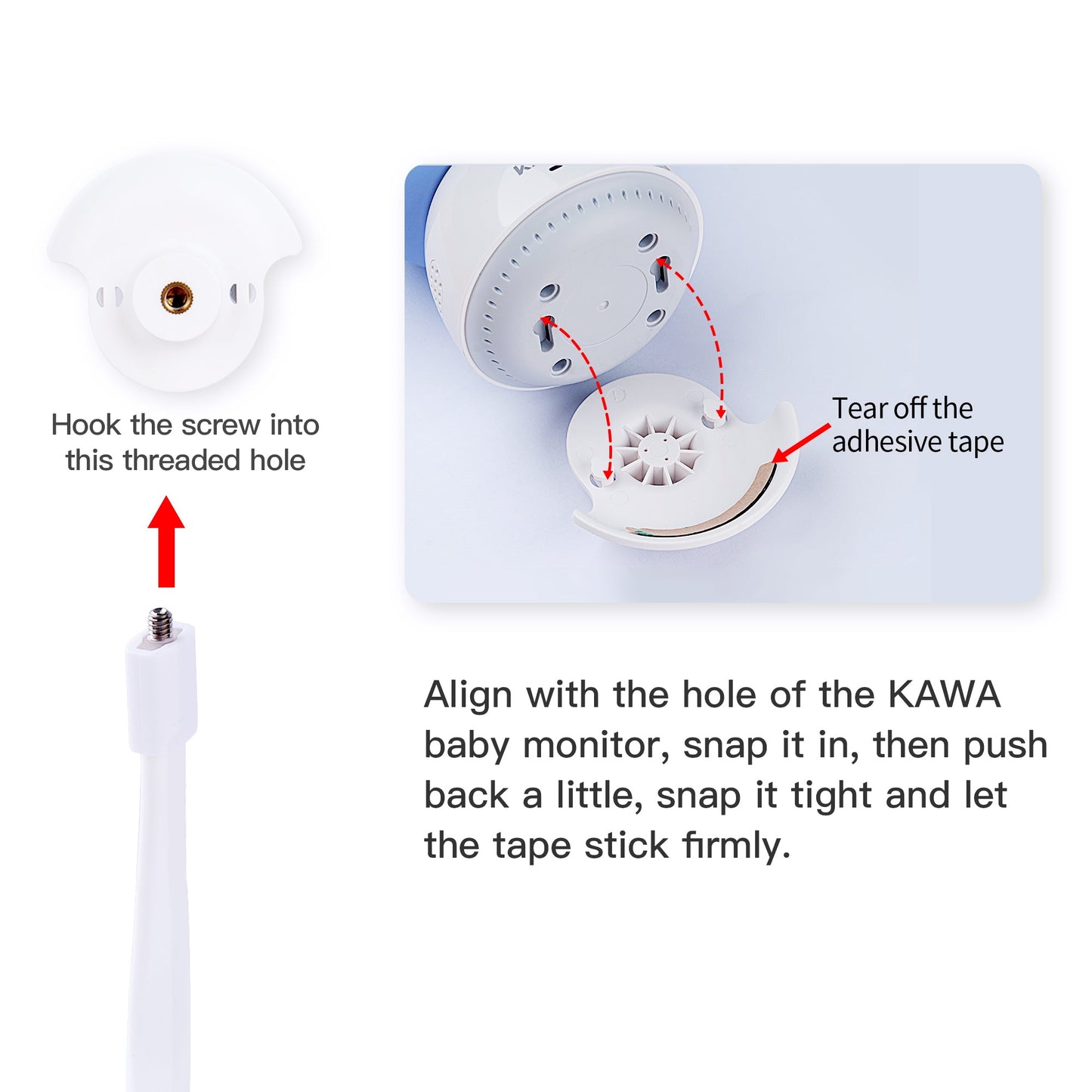 KAWA Baby Camera Holder | Compatible with KAWA S5, S6, S7, A5, A6, A7