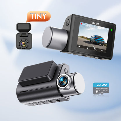 KAWA D7 Dual Dash Cam