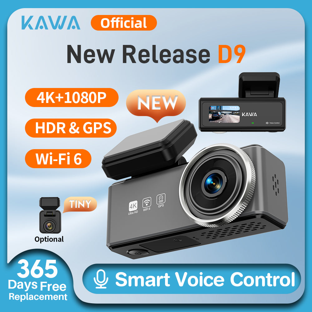 KAWA D9 4K Dash Cam