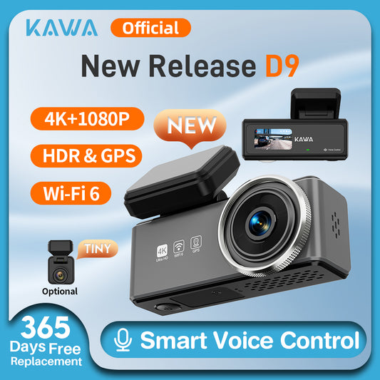KAWA D9 4K Dash Cam