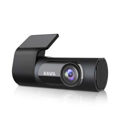 Dash Cam 2K, KAWA 360 Dash Camera for Cars 1440P with Starlight Color Night Vision, Voice Control, Emergency Recording, Built-in 3D Sensor, Hidden Design Dashcam, WDR, Wide Angle, 24H Parking Monitor