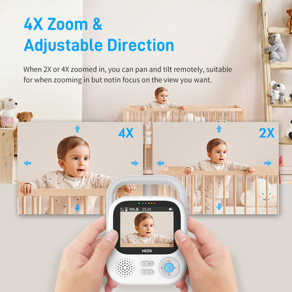 WESN 2.8” Screen Baby Monitor