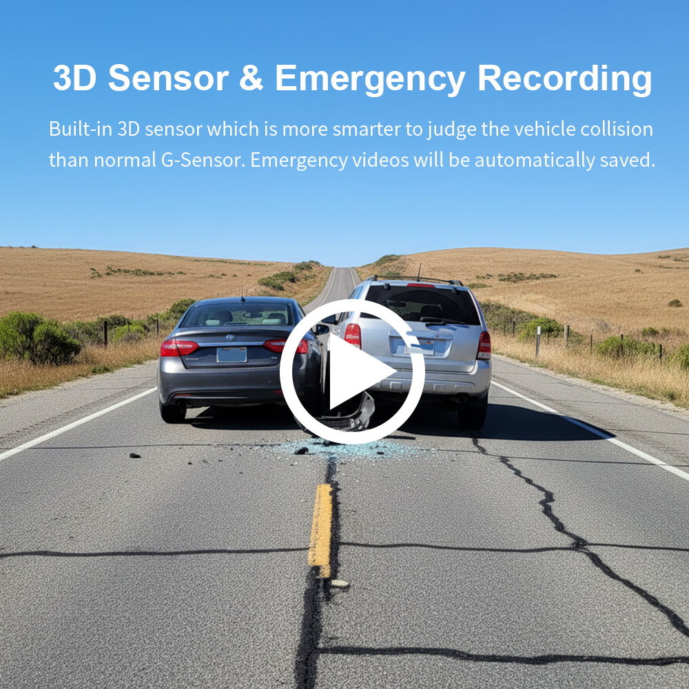 KAWA D7 Dual Dash Cam