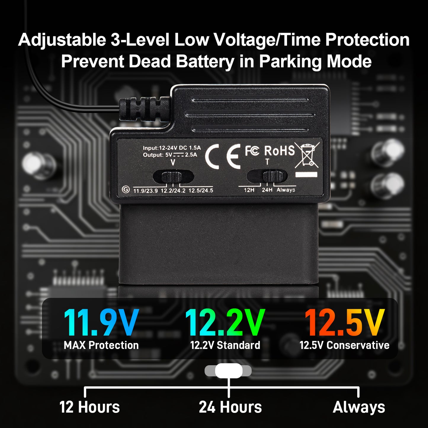 OBD to Type-C Adapter Hardwire Kit