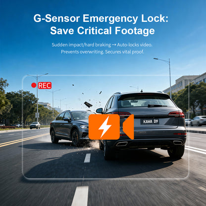 KAWA D9 4K Dash Cam