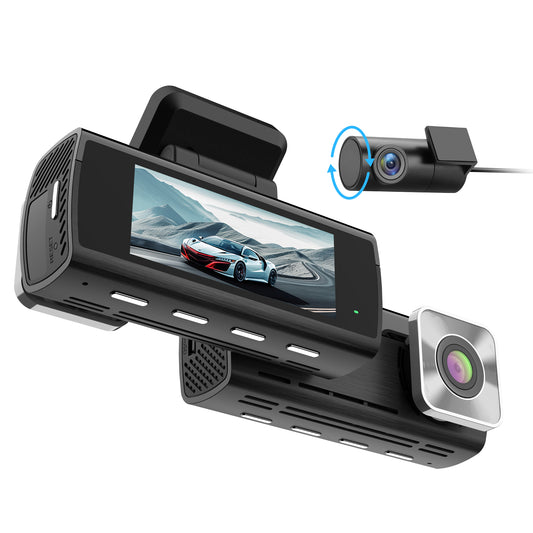 KAWA D10 | 4K Dash Cam for Car With AI-ISP True Color Night Vision & 1080P Rear Camera