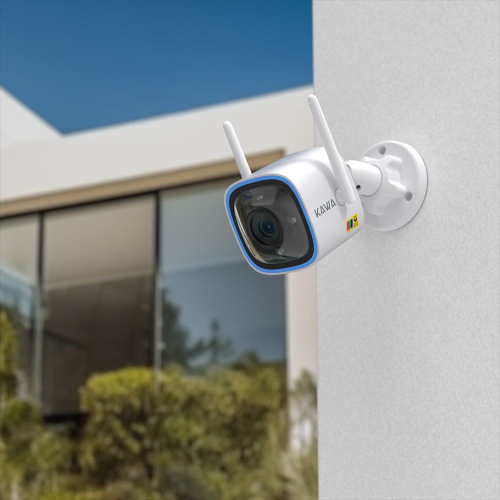 KAWA T6 | 4MP PoE WiFi Security Camera True Color Night Vision Smart Home Security Camera
